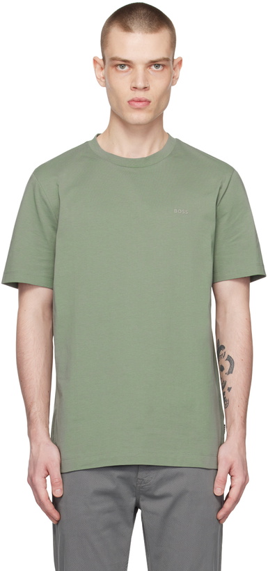 Photo: BOSS Green Bonded T-Shirt