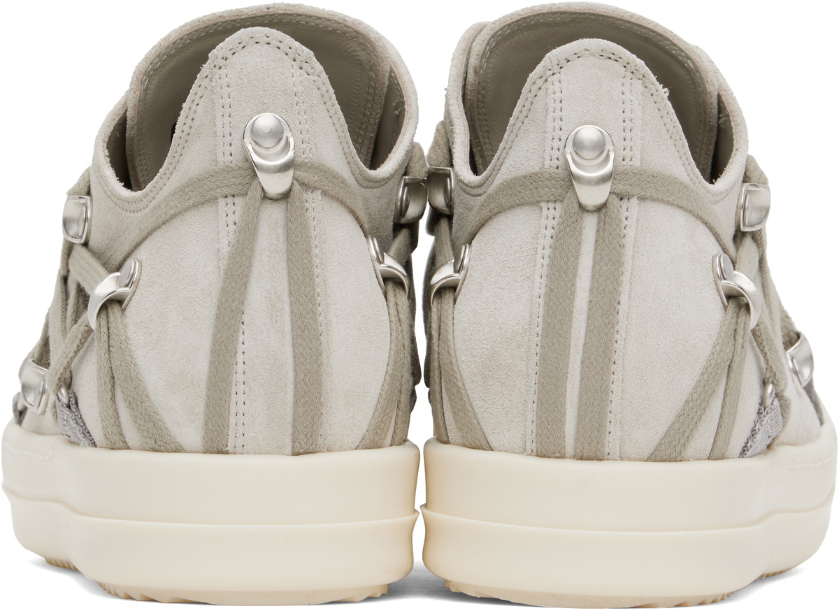 【Rick Owens】Hollywood Megalace Low Sneaks スニーカー Rick Owens Hollywood Megalace Low Dinge Milk Men's