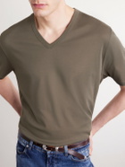 Our Legacy - Gorge Cotton-Blend Jersey T-Shirt - Green