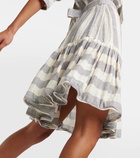 Zimmermann Striped midi dress