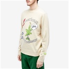 Advisory Board Crystals Men's American Consciousness Crew Sweat in Natural White