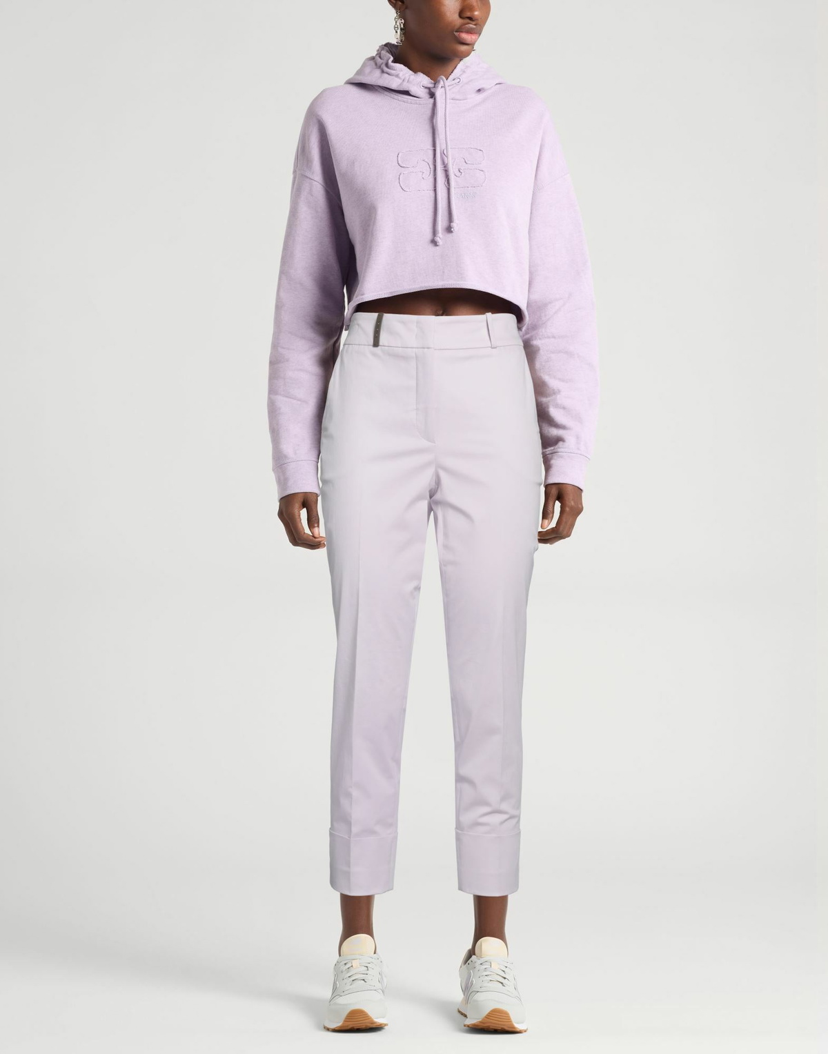 Peserico Womens Pants Lilac