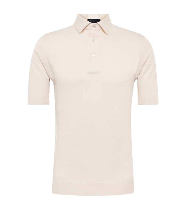Photo: Thom Sweeney - Linen and cotton polo shirt
