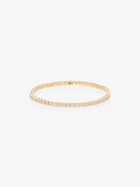SHAY 18K Yellow Gold Square Stretch Diamond Bracelet