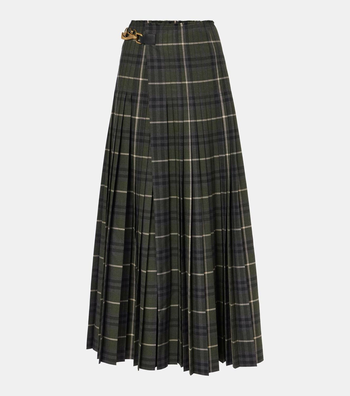 スカート Burberry Maxi skirt Burberry Tartan pleated maxi skirt Burberry