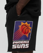 Mitchell & Ness Nba Postgame Fleece Shorts Vintage Logo Phoenix Suns Black - Mens - Sport & Team Shorts