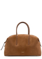 Demellier The Stockholm Midi Suede top Handle bag - Tan - One Size