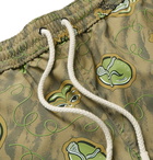 Loewe - Paula's Ibiza Mid-Length Printed Swim Shorts - Green