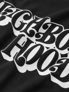 Neighborhood - Slim-Fit Logo-Print Cotton-Jersey T-Shirt - Black