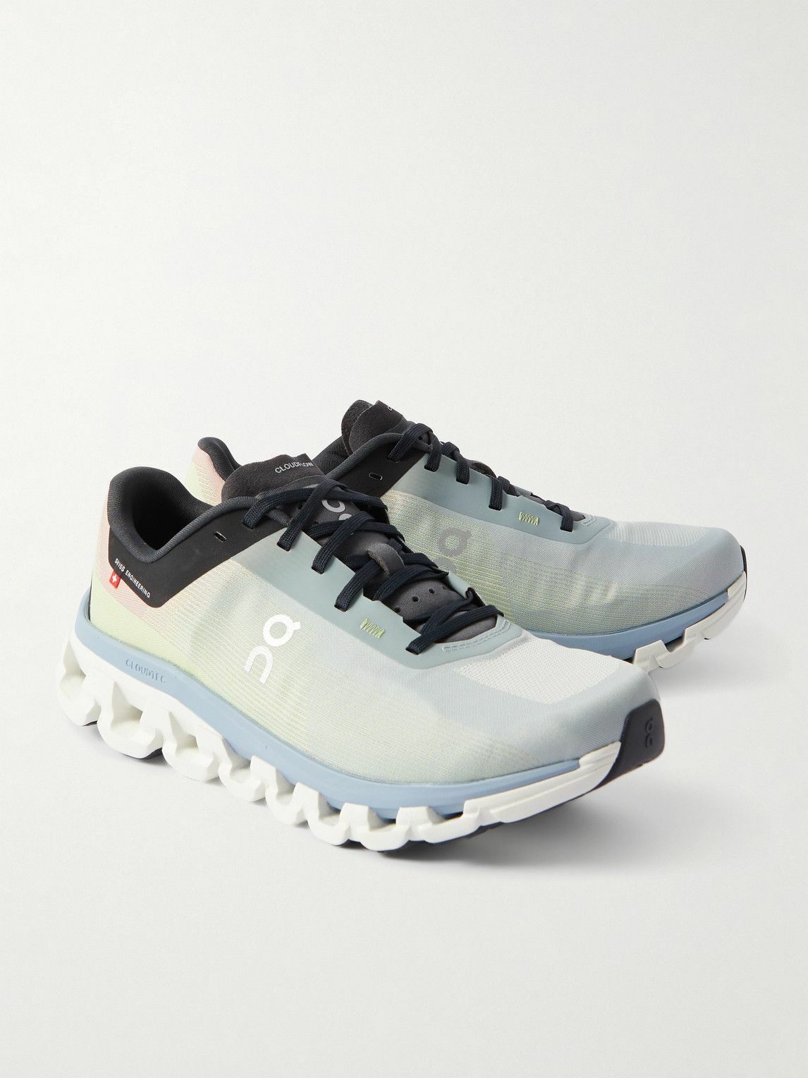 ON - Cloudflow 4 Performance Rubber-Trimmed Mesh Running