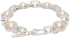 Hatton Labs SSENSE Exclusive Silver Romeo Link Bracelet