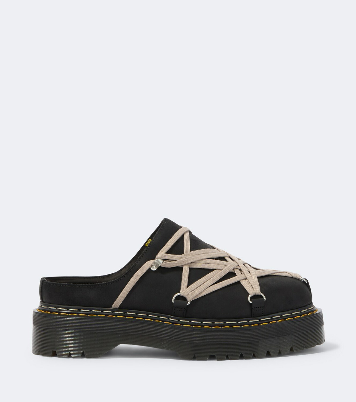 Rick Owens x Dr. Martens Quad leather mules