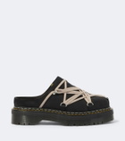 Rick Owens x Dr. Martens Quad leather mules