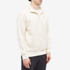 New Balance Men's NB Athletics 90's 1/4 Zip Mock Sweat in Greige