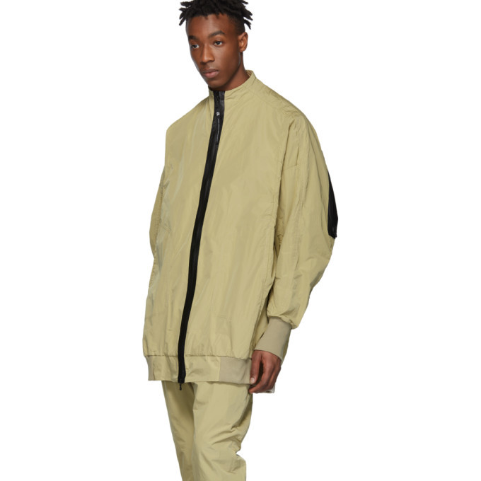 Julius Beige Nilos Edition Taffeta Jacket Julius