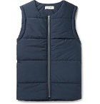 Alex Mill - Quilted Waterproof Shell Gilet - Navy