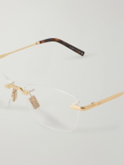 Dior Eyewear - Black Suito S27U D-Frame Gold-Tone and Acetate Glasses