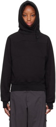 Hyein Seo Black Button Hoodie