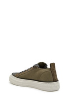 Brunello Cucinelli Stud Knit Sneakers Chocolate
