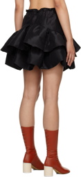 Kika Vargas Black Maye Miniskirt