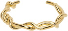 Jil Sander Gold Knots Bracelet