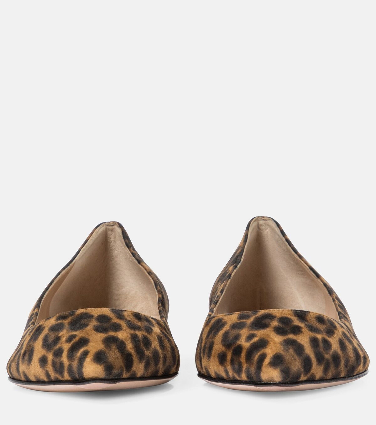 Gianvito Rossi - Gianvito leopard-print ballet flats Gianvito Rossi