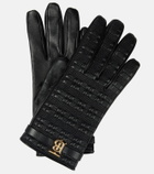 Burberry - Quilted leather gloves