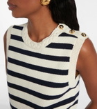 Frame The Harbor cotton-blend sweater vest