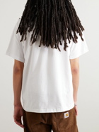 DIME - Milli Logo-Print Cotton-Jersey T-Shirt - White