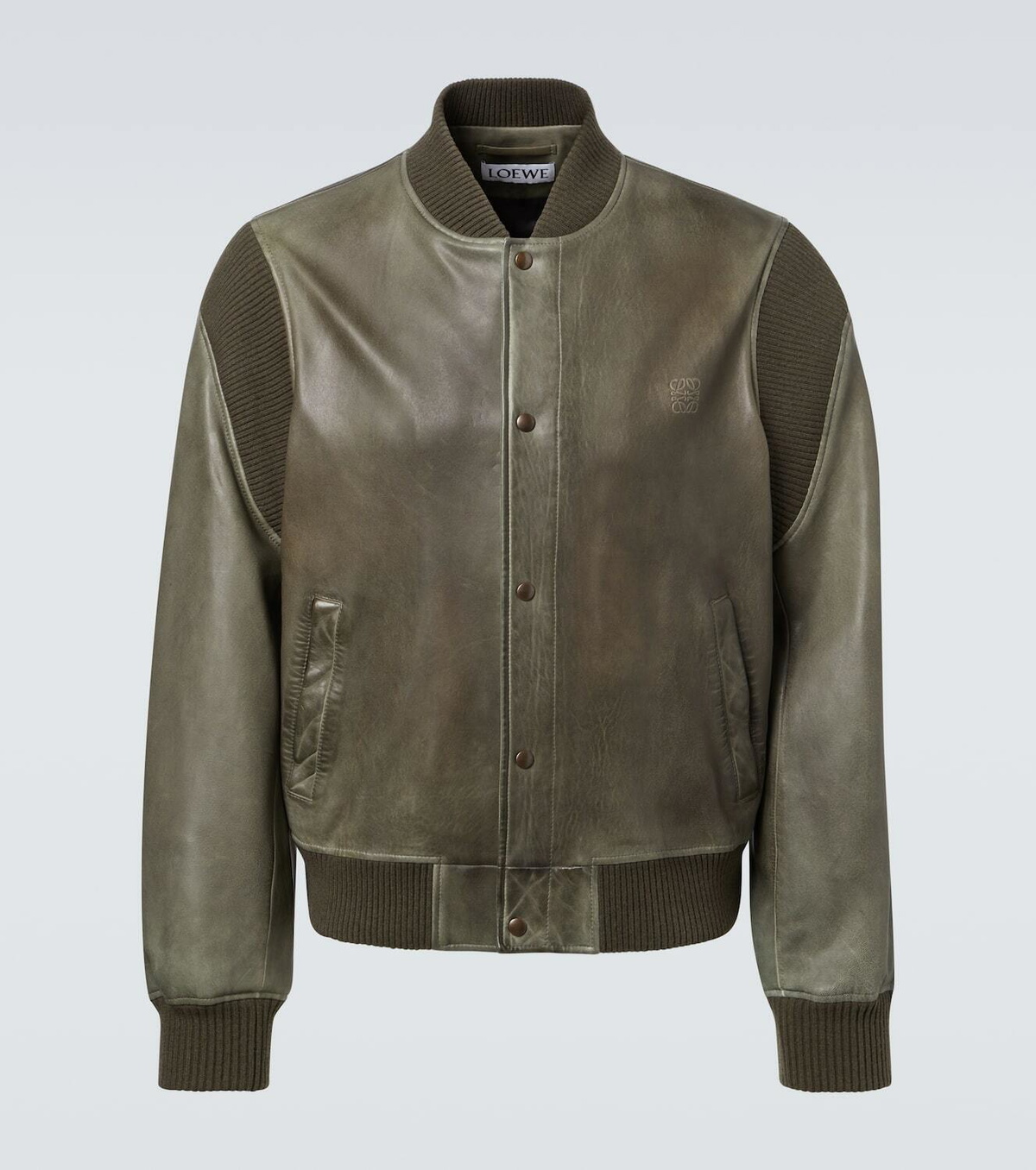 Loewe Leather bomber jacket