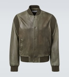 Loewe Leather bomber jacket