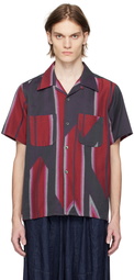 NEEDLES Red One-Up Shirt