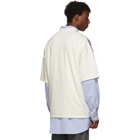 Jil Sander White Oversized Panels T-Shirt