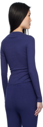 Gil Rodriguez Navy Long Sleeve Bellevue T-shirt