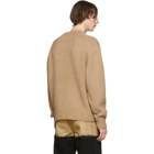 Acne Studios Brown Wool Cashmere Sweater
