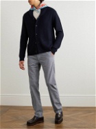 RRL - Robertson Straight-Leg Checked Cotton-Seersucker Suit Trousers - Blue
