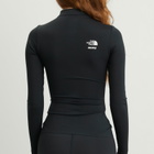 The North Face Women's x SKIMS W Refina Long Sleeve Top in Sk Onyx