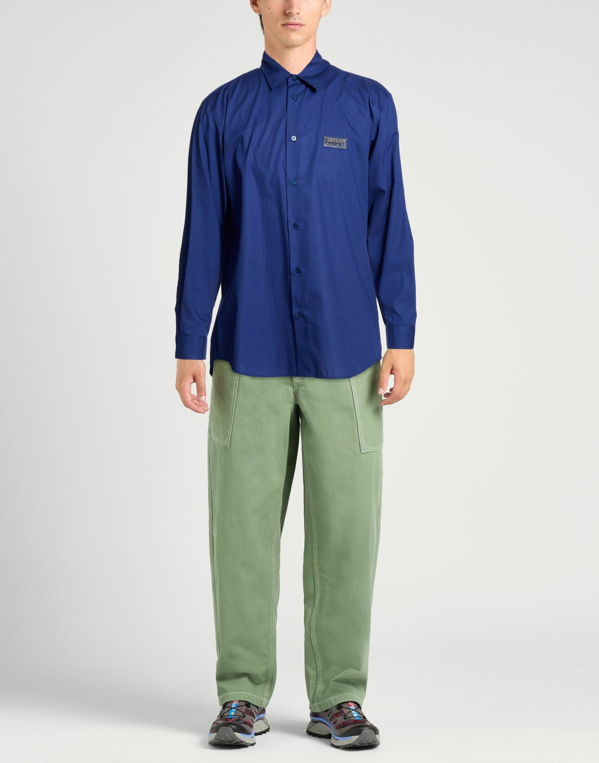 Versace Jeans Couture Mens Shirt in Blue