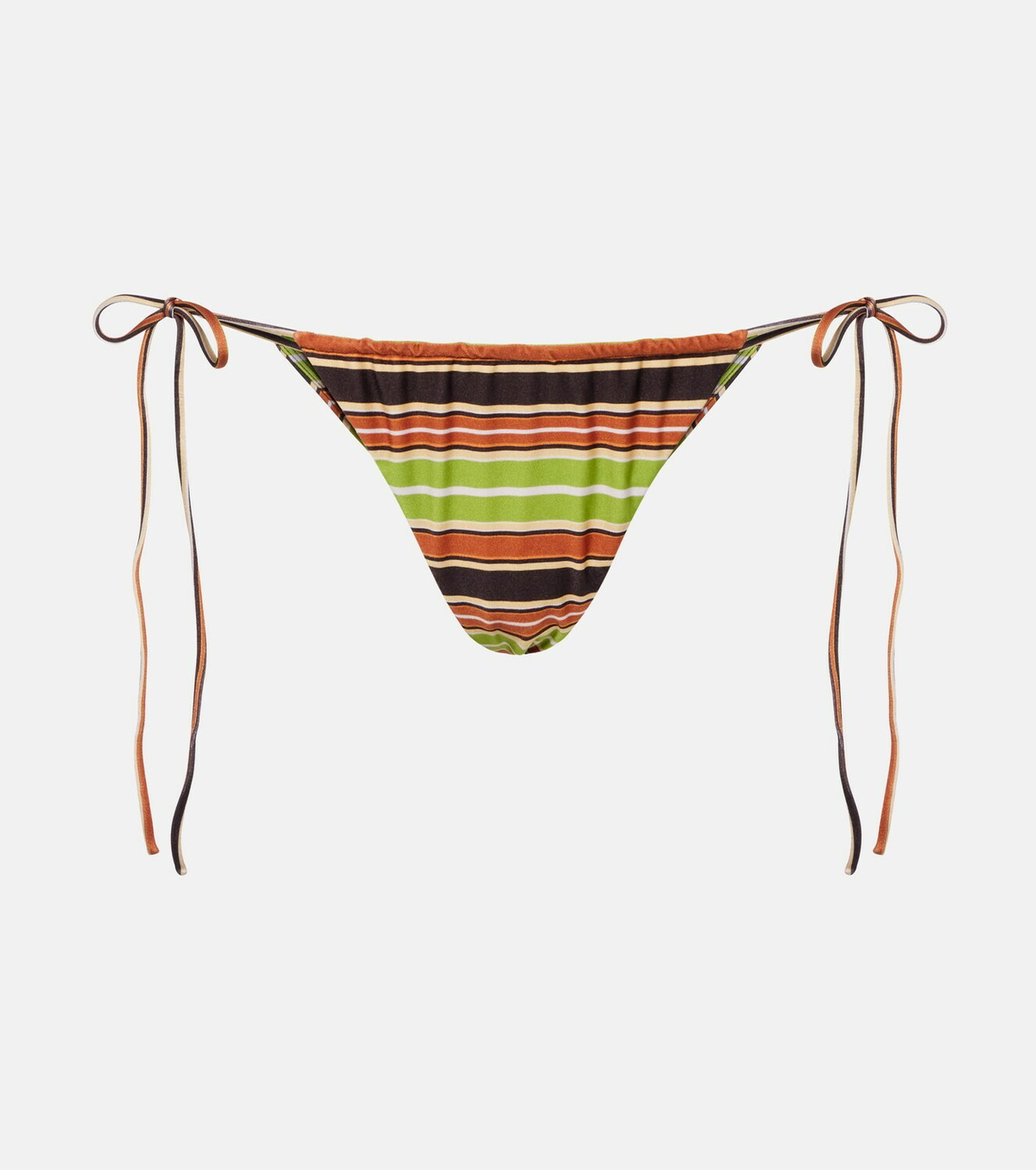 Faithfull Bruna striped bikini bottoms