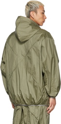 A. A. Spectrum Khaki Ventu Anorak Jacket