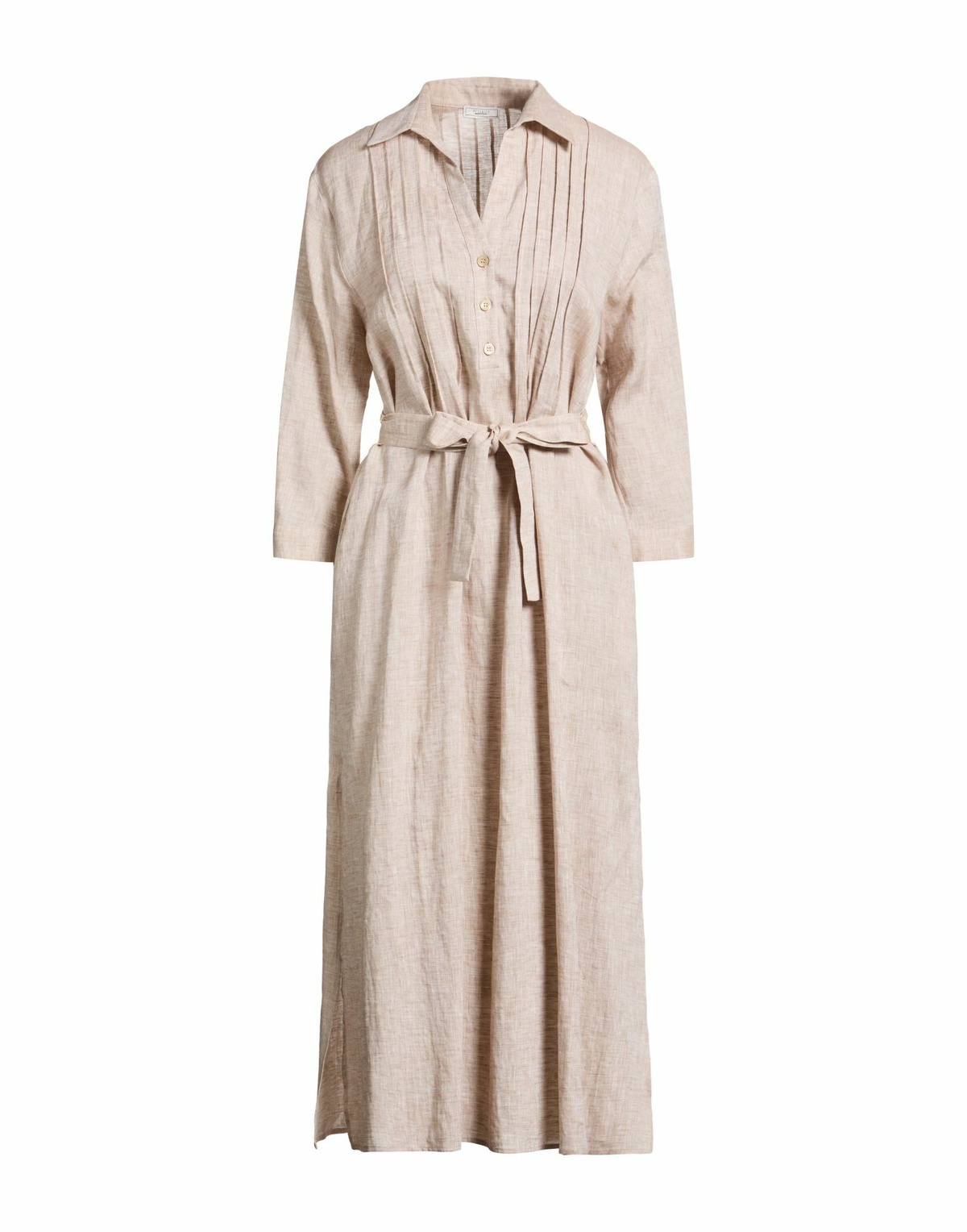 Peserico Womens Midi dress Light brown