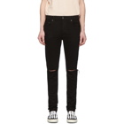 Amiri Black Slash Jeans