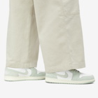 Air Jordan Men's 1 LOW SE Sneakers in White/Seafom/Sail