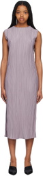 ANINE BING Purple Melanie Midi Dress