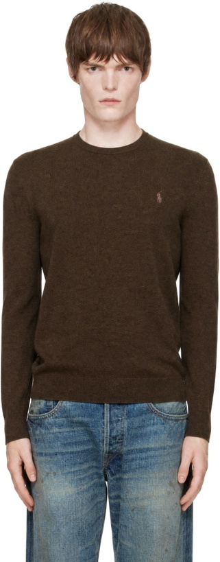 Photo: Polo Ralph Lauren Brown Wool Sweater