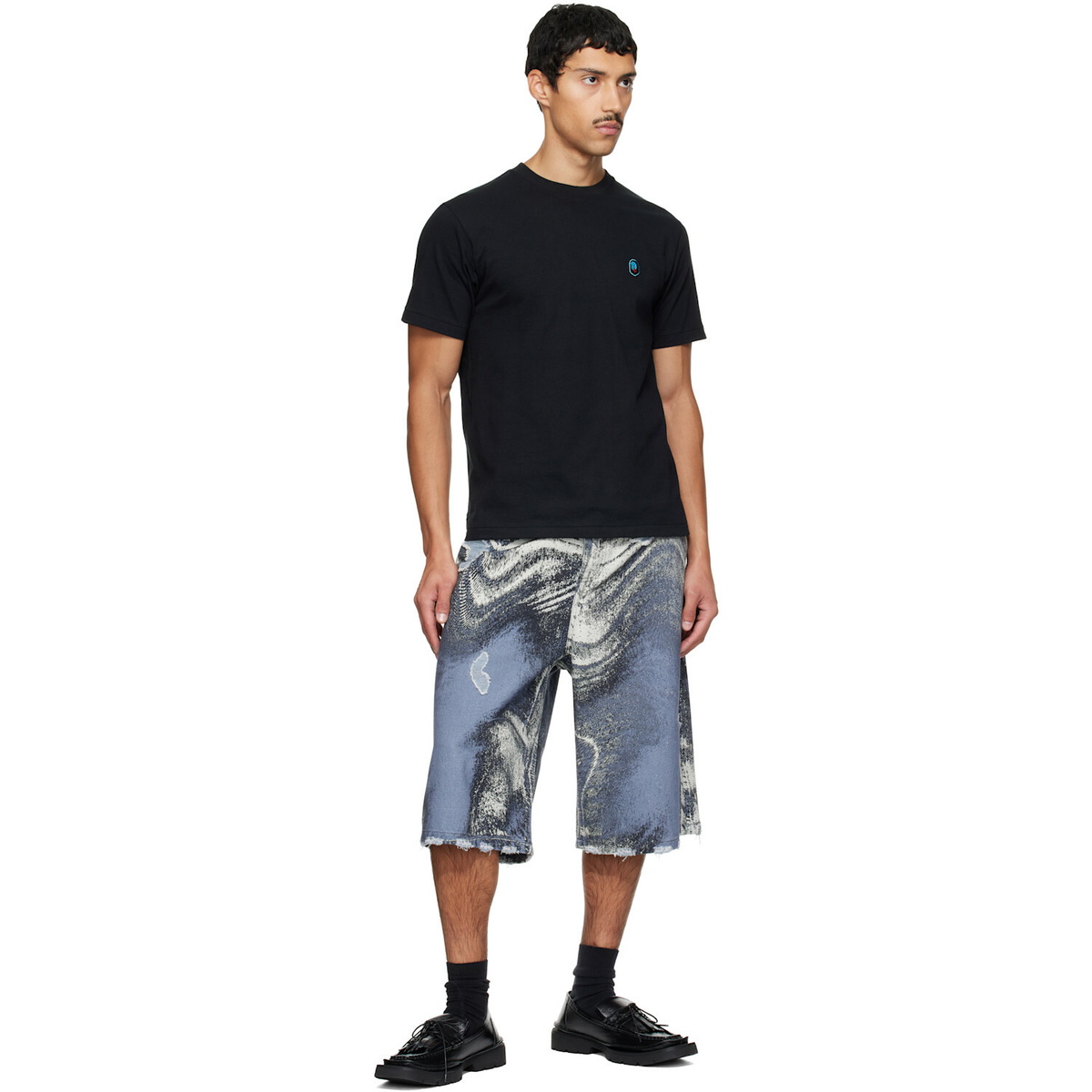 BAPE Black Ape Ghost One Point T-shirt