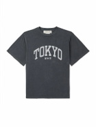 Remi Relief - Printed Cotton-Jersey T-Shirt - Black