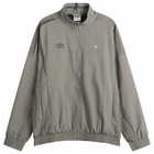 Umbro Men's Relaxed Track Jacket in Brushed Nickel/Volcanic Ash