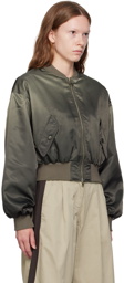 OPEN YY Khaki MA1 Bomber Jacket