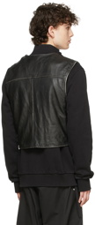 Han Kjobenhavn SSENSE Exclusive Black Leather Vest